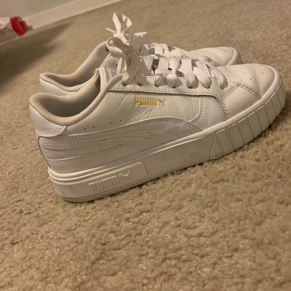White sneakers